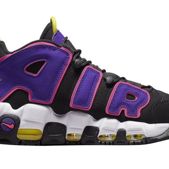 Nike Air Uptempo 96 Black Court Purple Men's shoes - Picture 5 of 10